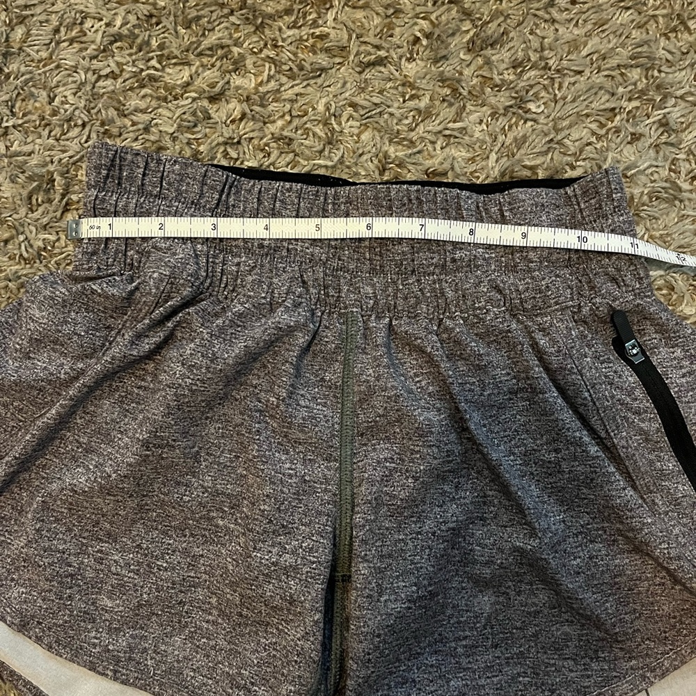 Lululemon Tracker shorts size 2. 4” inseam. Gray color.